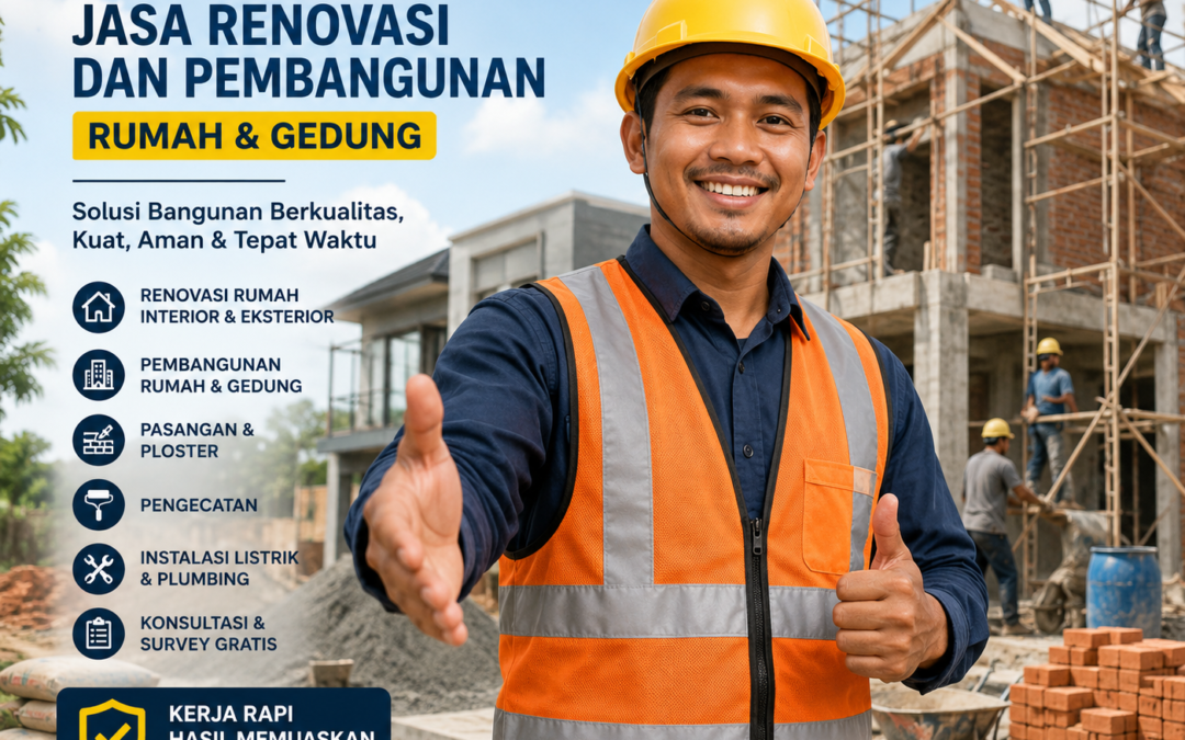 Jasa Tukang Untuk Pengecatan Rumah Atau Gedung