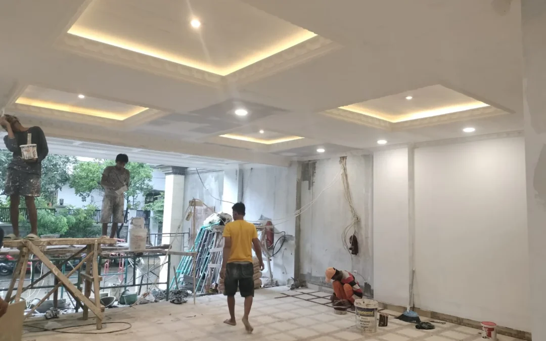 Jasa Tukang Pekerjaan Plafond Drop Ceiling di Sunter